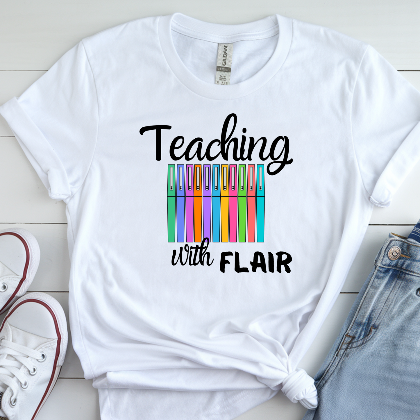 TEACHING WITH FLAIR TEE