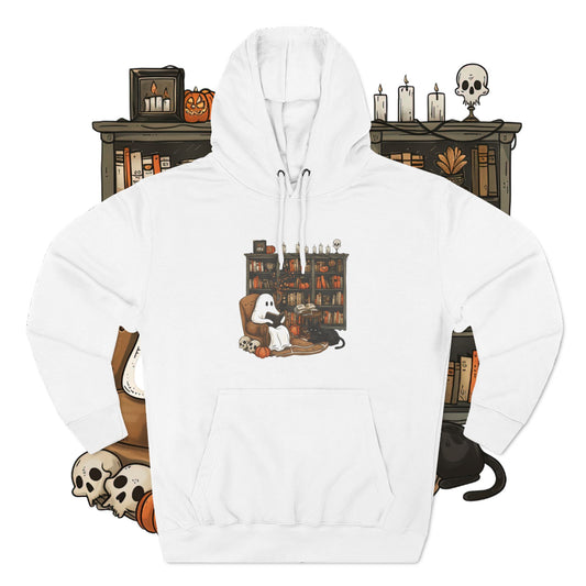 Three-Panel Fleece Hoodie