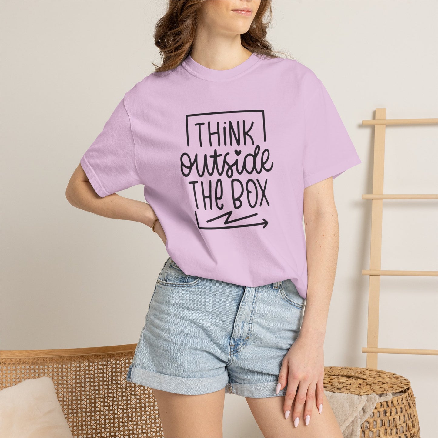 THINK OUT OF THE BOX TEE