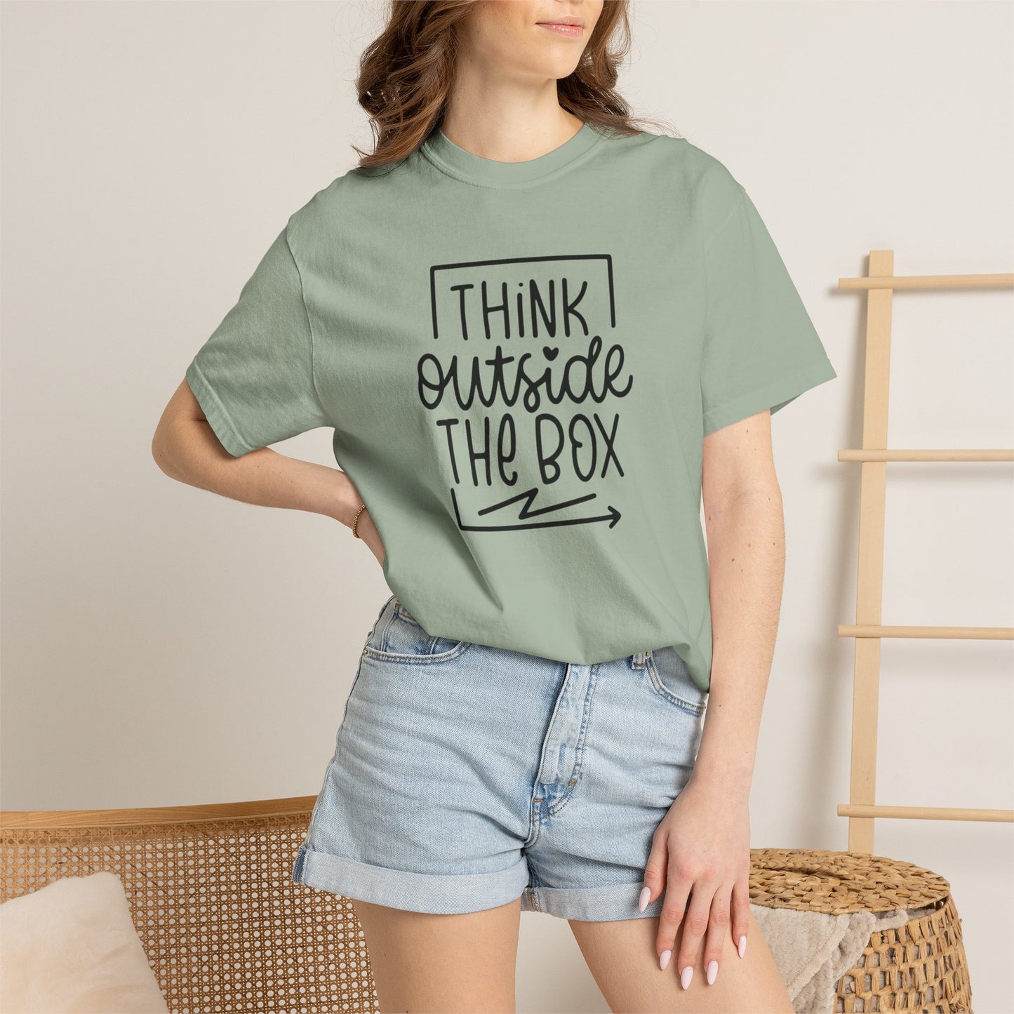 THINK OUT OF THE BOX TEE