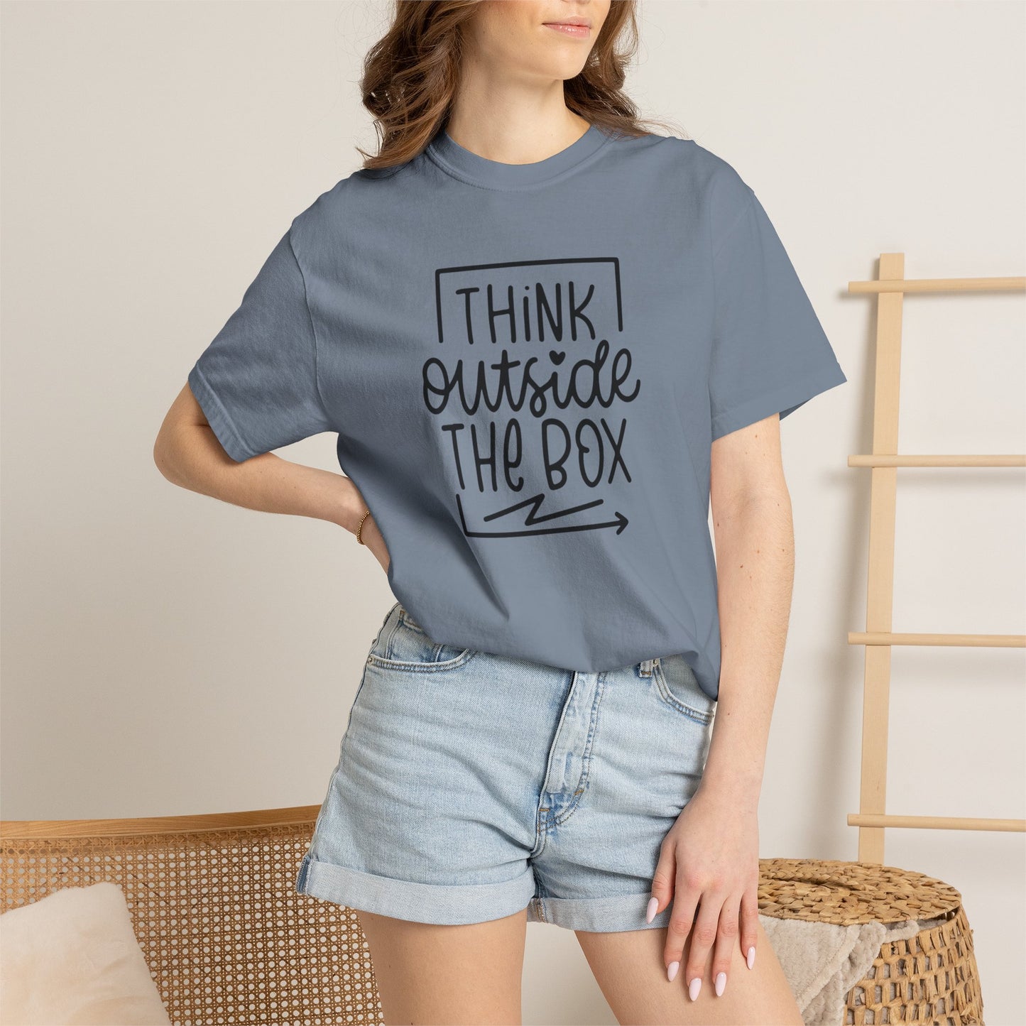 THINK OUT OF THE BOX TEE