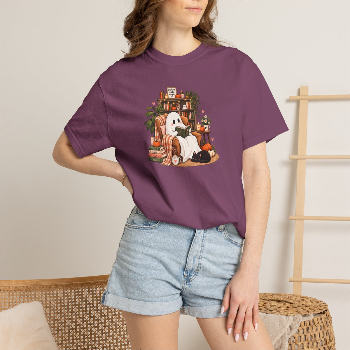 GHOST READER TEE