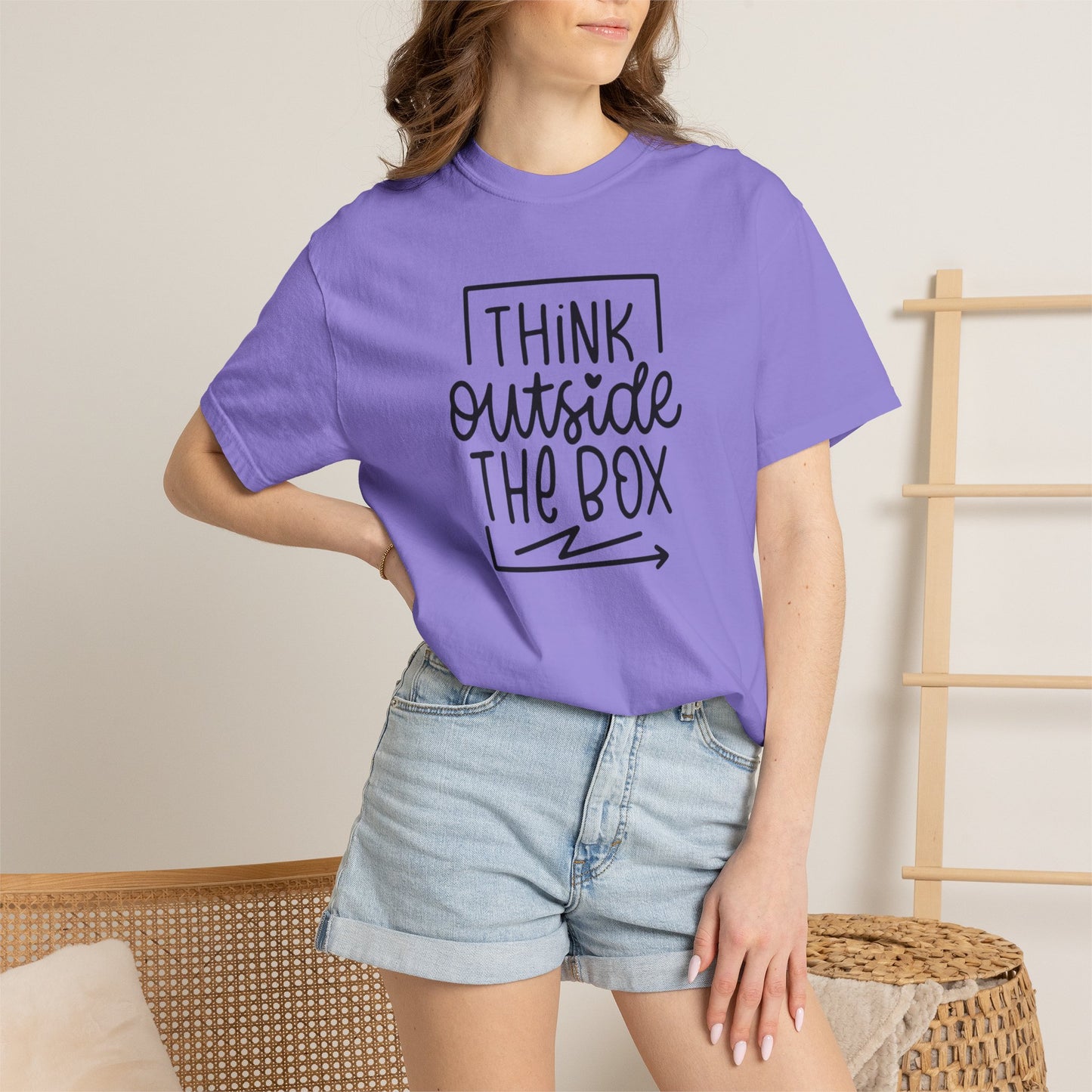 THINK OUT OF THE BOX TEE