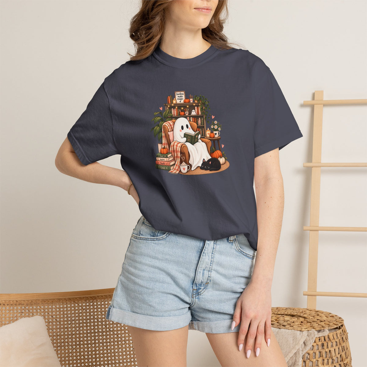 GHOST READER TEE