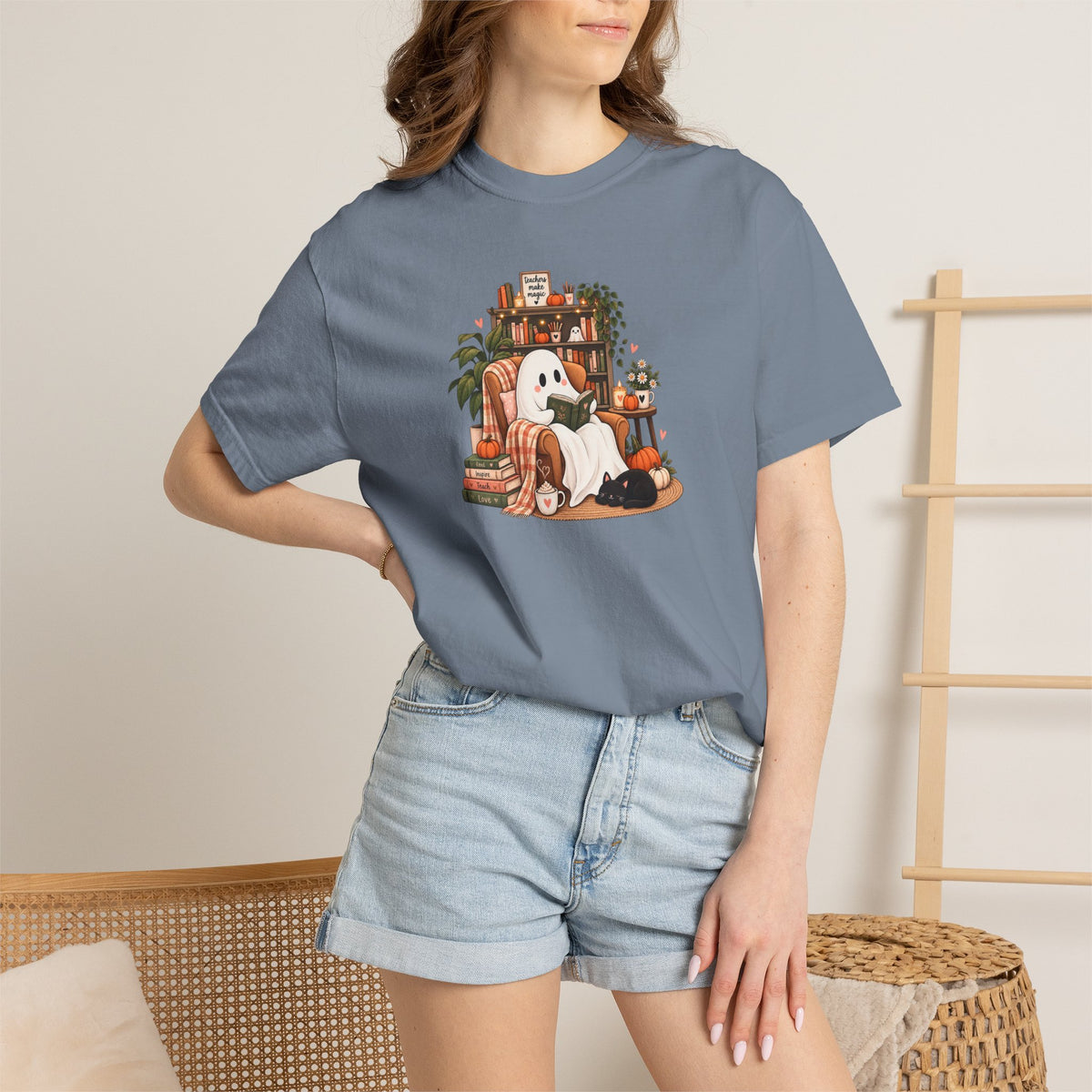 GHOST READER TEE