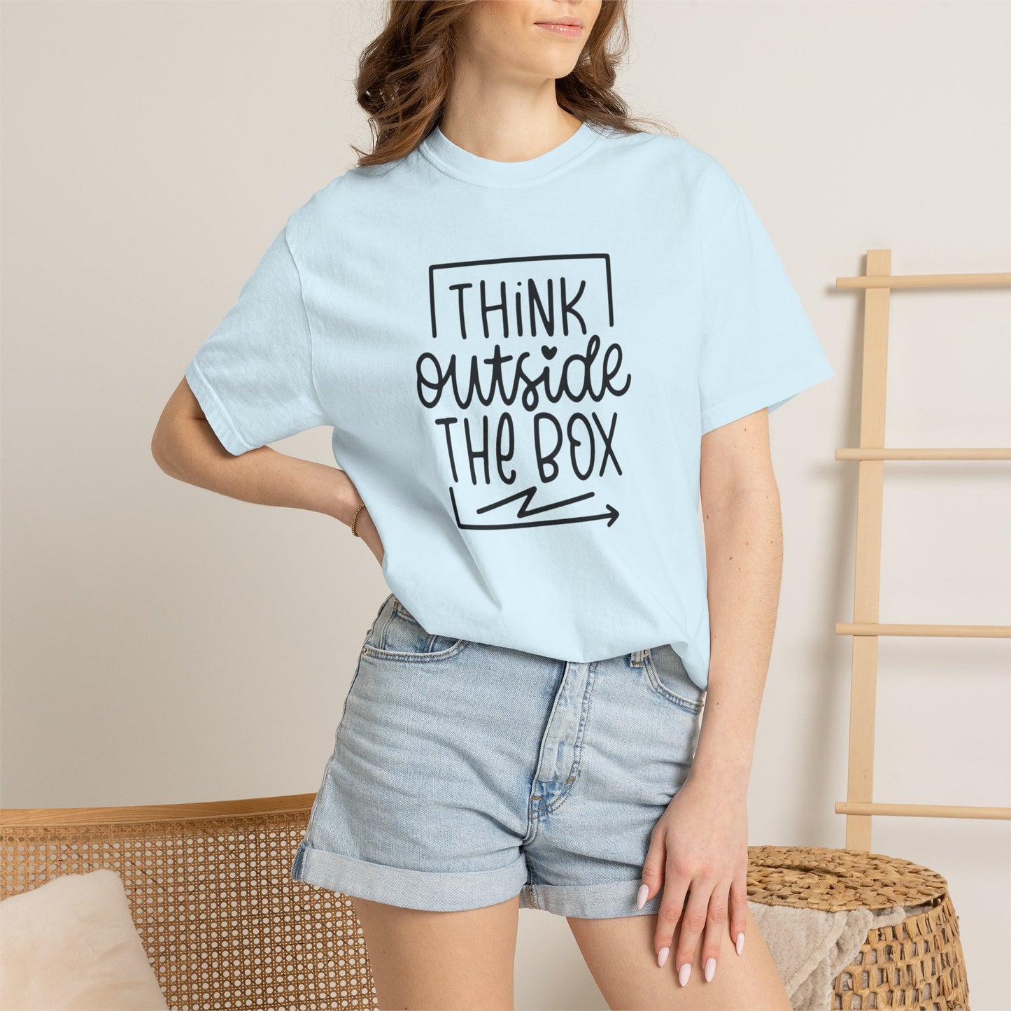THINK OUT OF THE BOX TEE