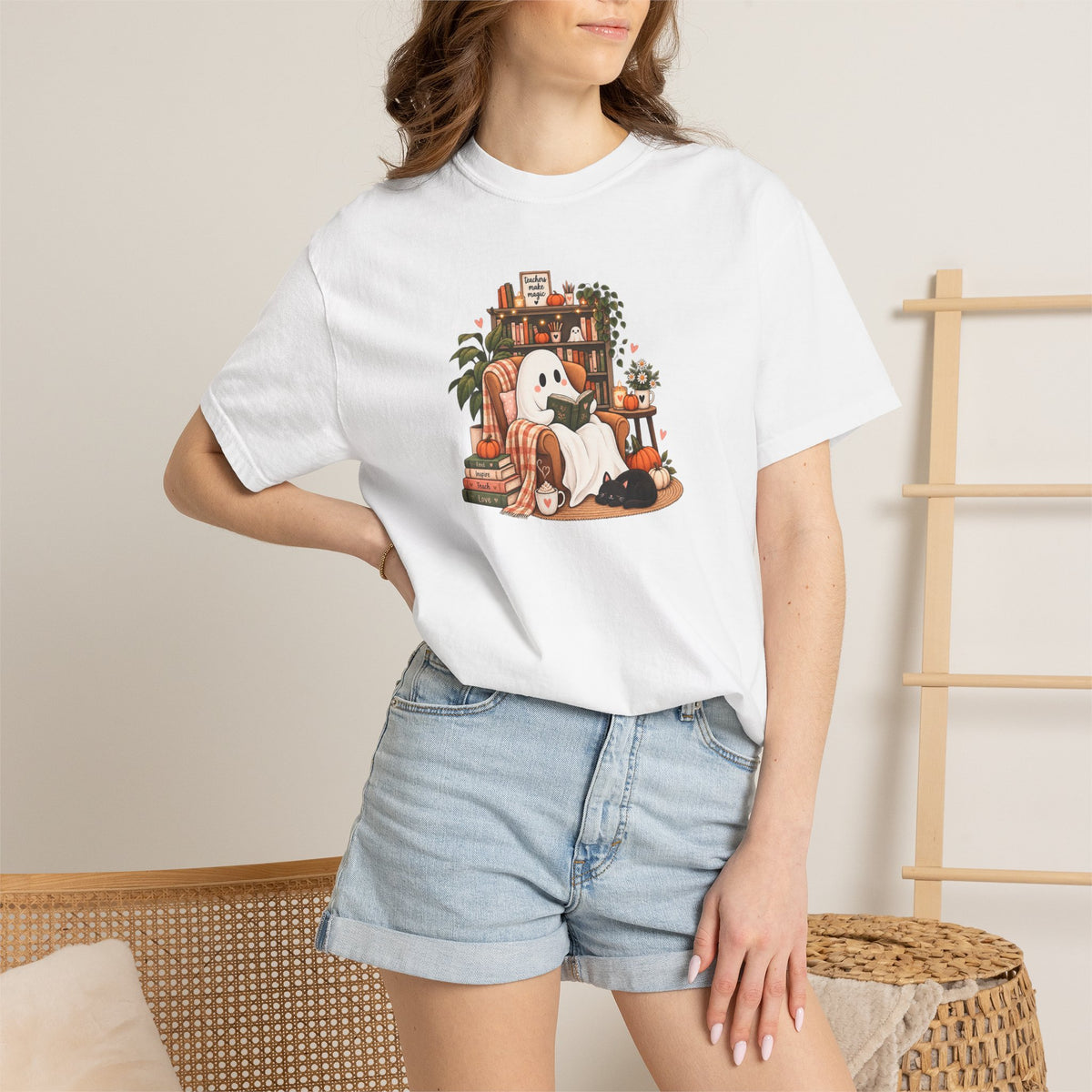 GHOST READER TEE