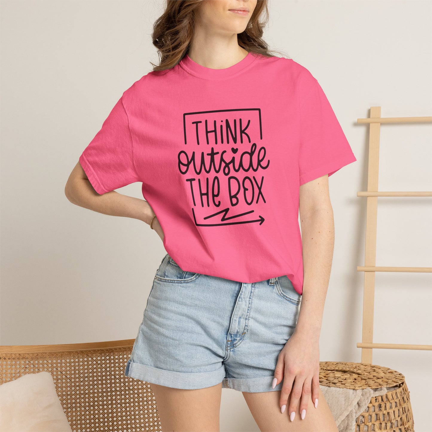 THINK OUT OF THE BOX TEE