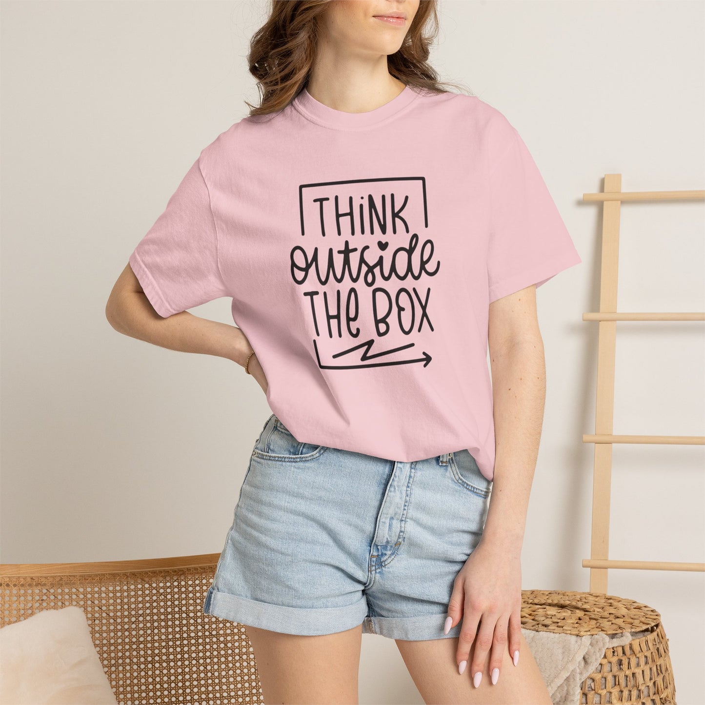 THINK OUT OF THE BOX TEE