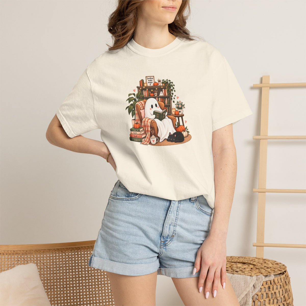 GHOST READER TEE