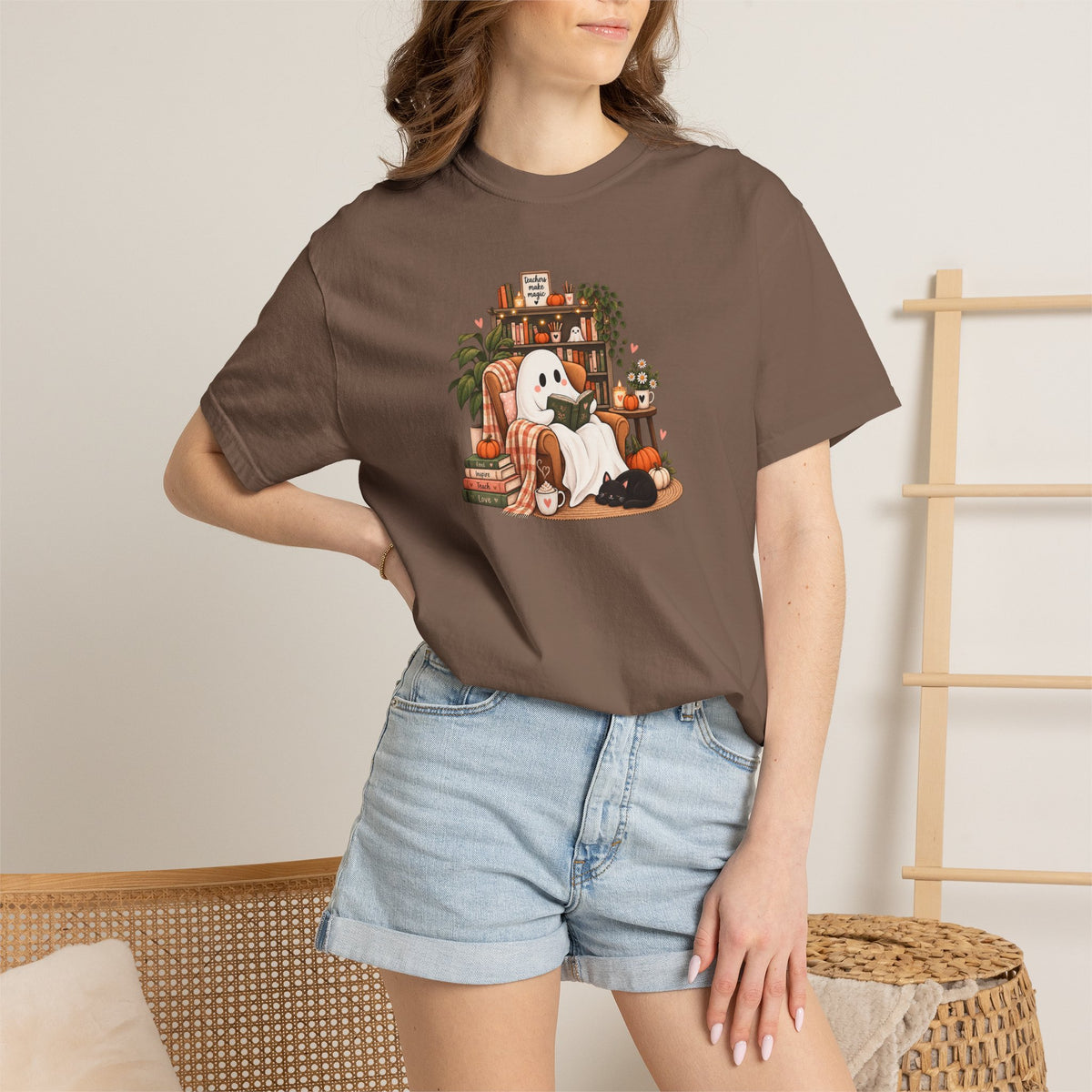 GHOST READER TEE