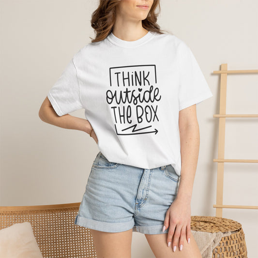 THINK OUT OF THE BOX TEE