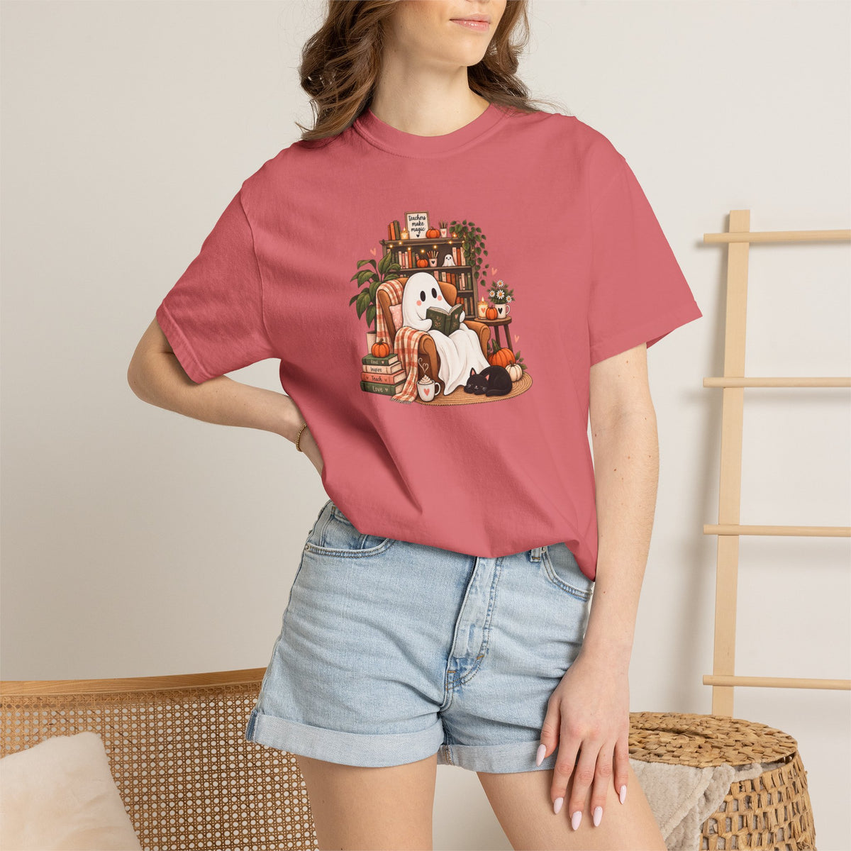 GHOST READER TEE