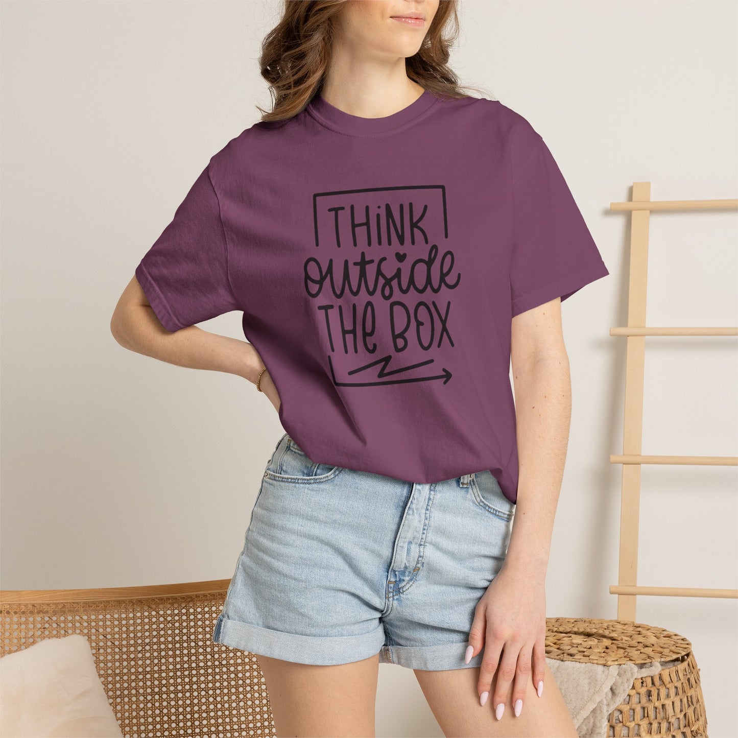 THINK OUT OF THE BOX TEE