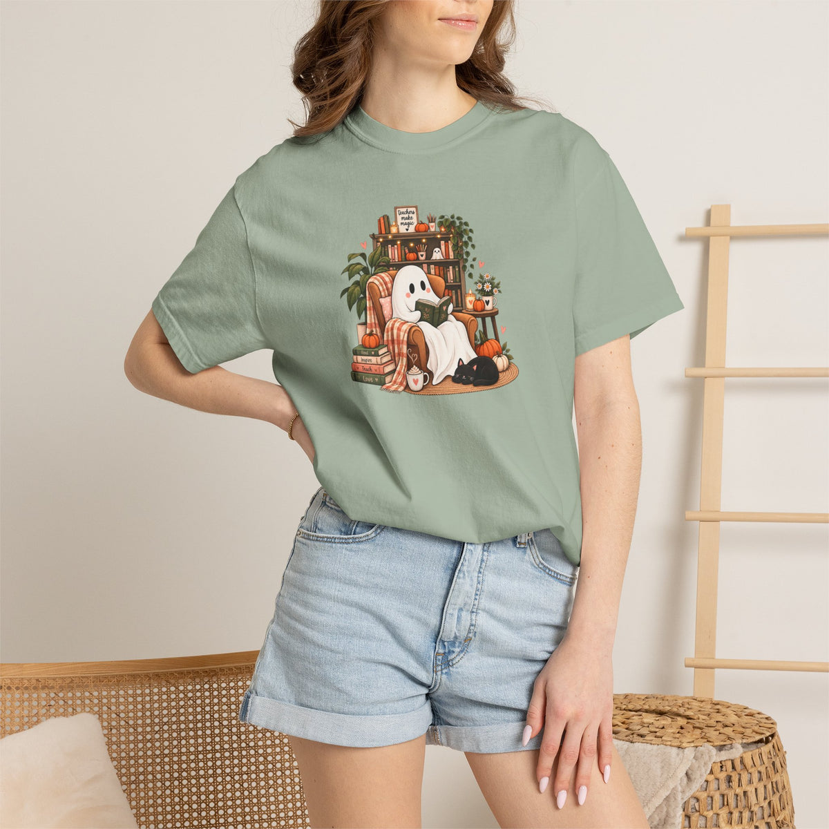 GHOST READER TEE