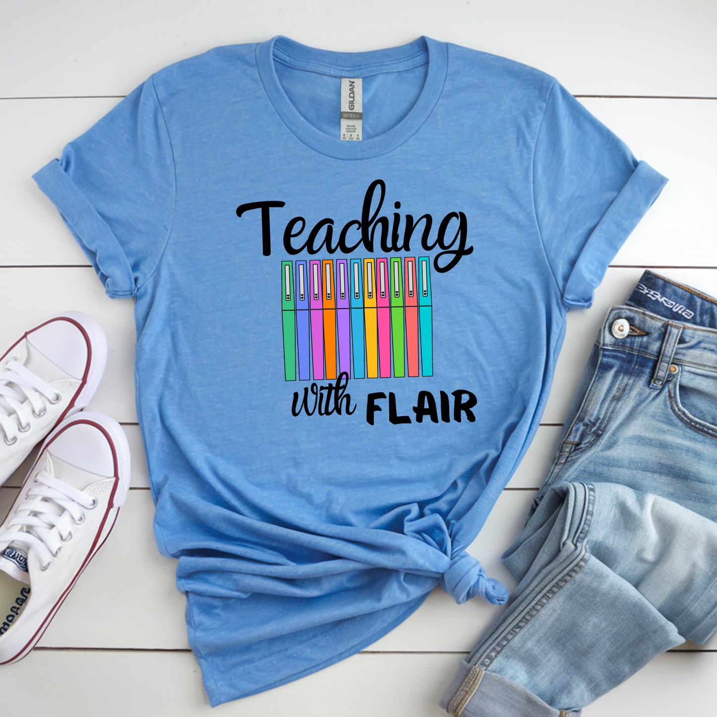 TEACHING WITH FLAIR TEE