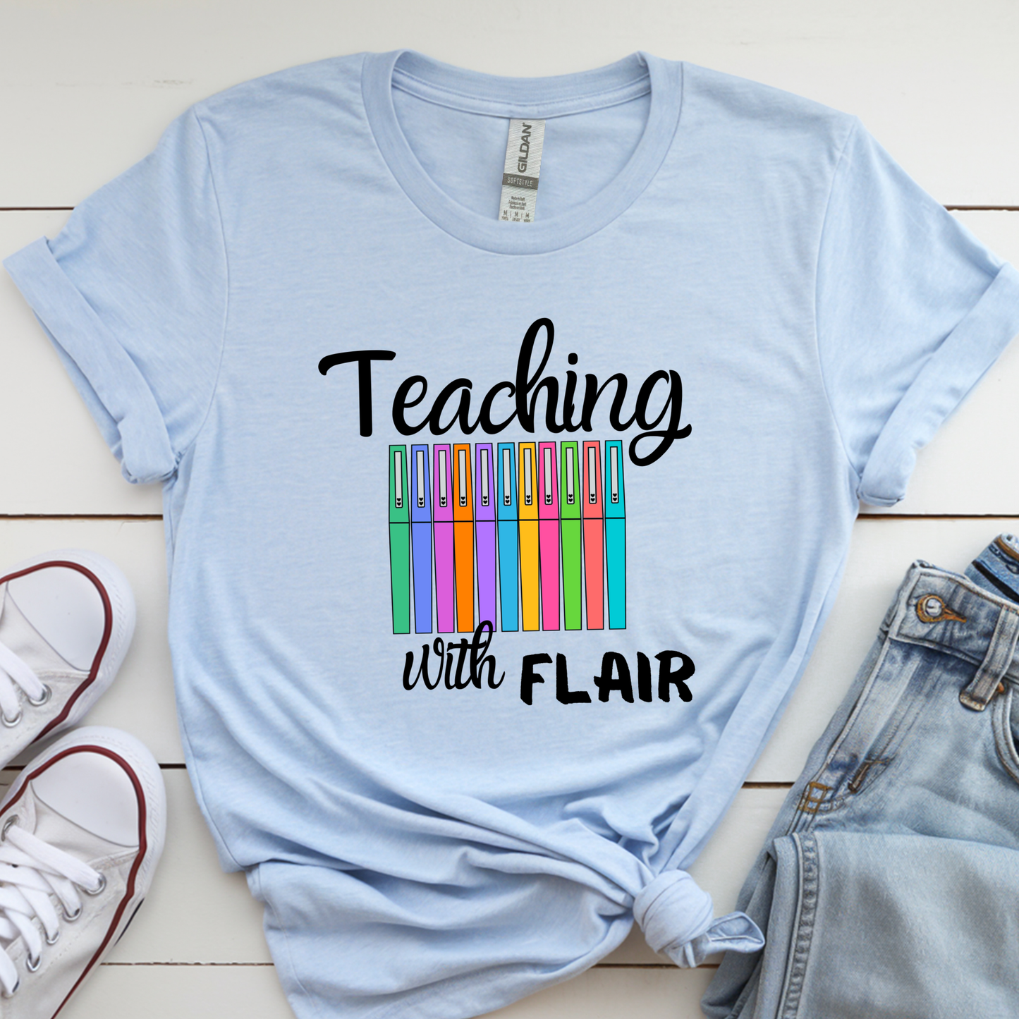 TEACHING WITH FLAIR TEE
