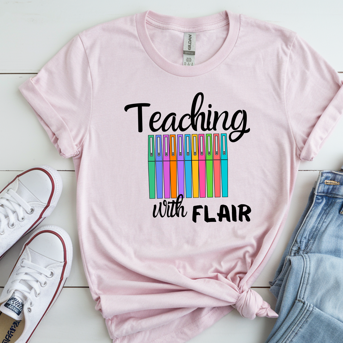 TEACHING WITH FLAIR TEE
