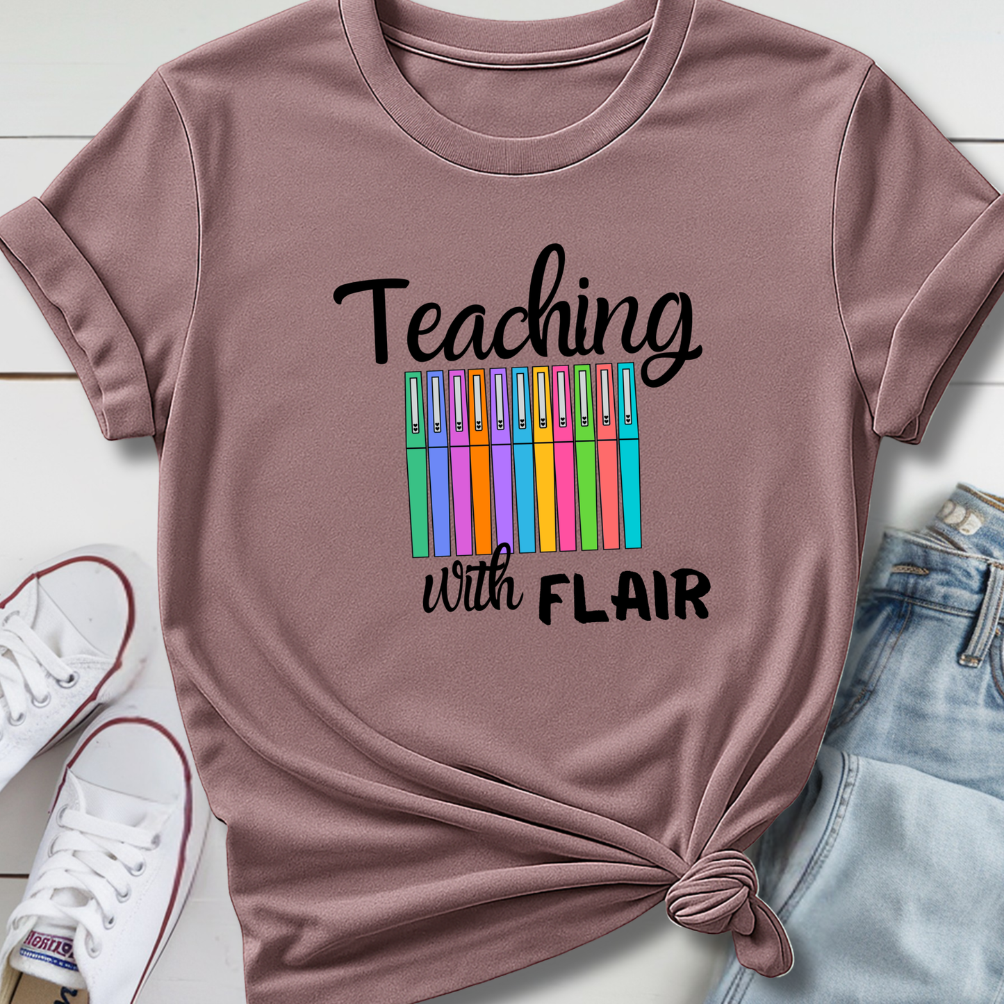 TEACHING WITH FLAIR TEE