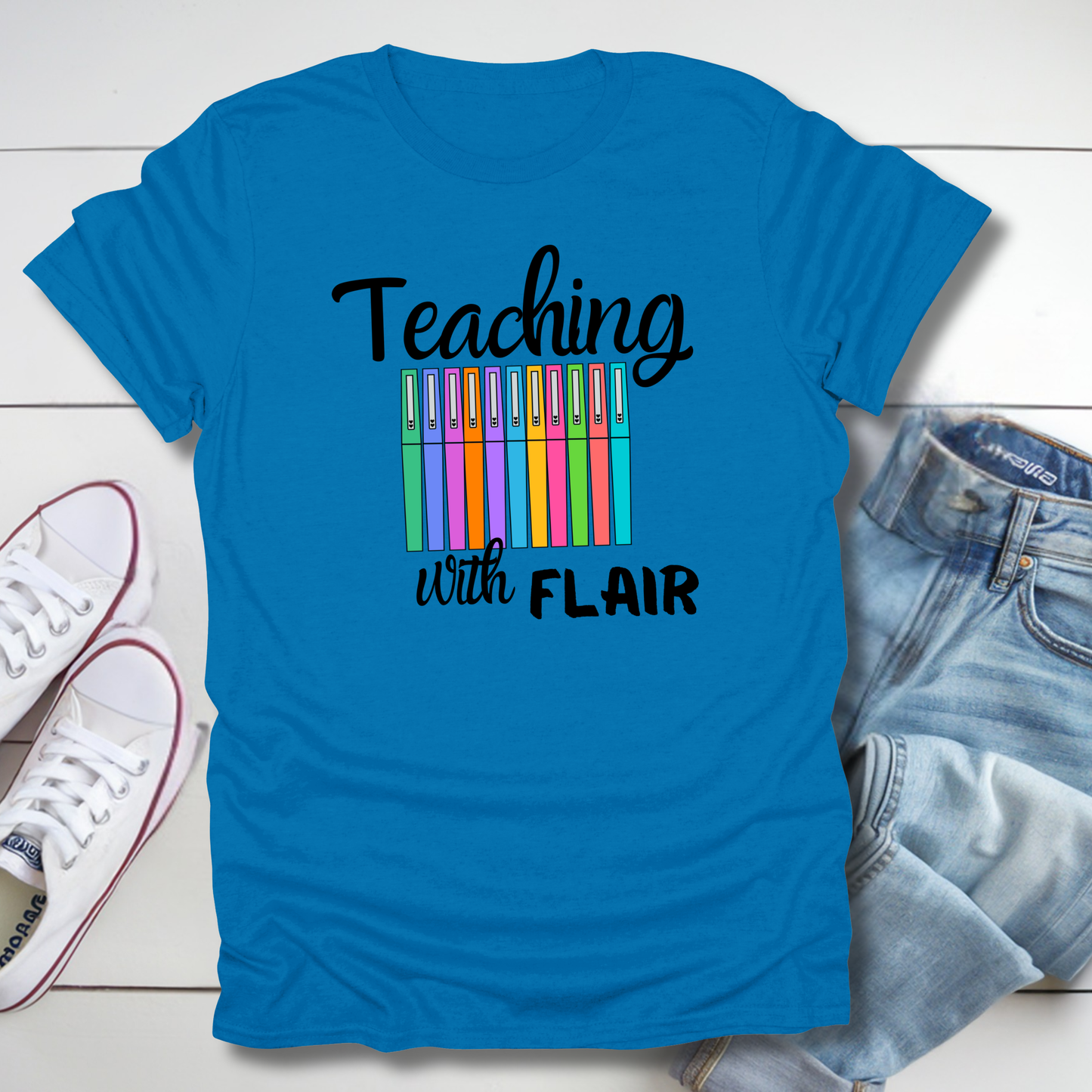 TEACHING WITH FLAIR TEE