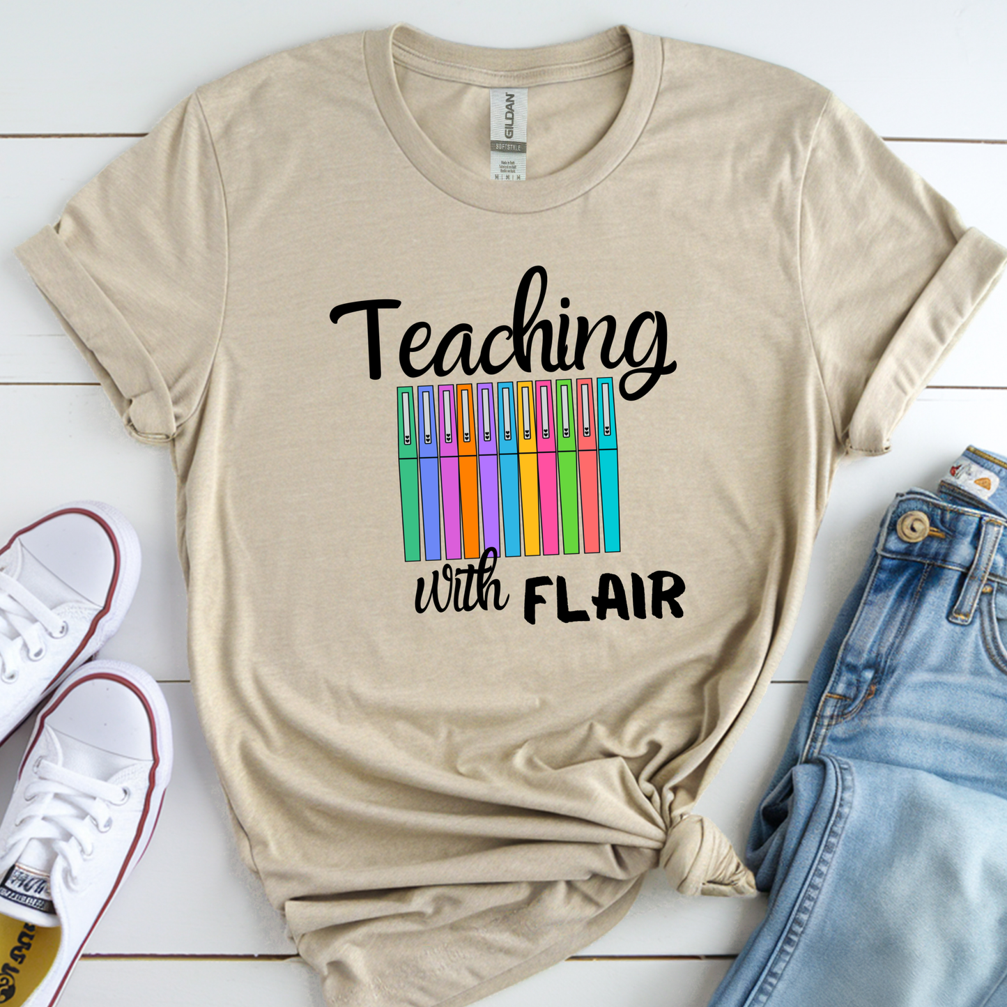 TEACHING WITH FLAIR TEE