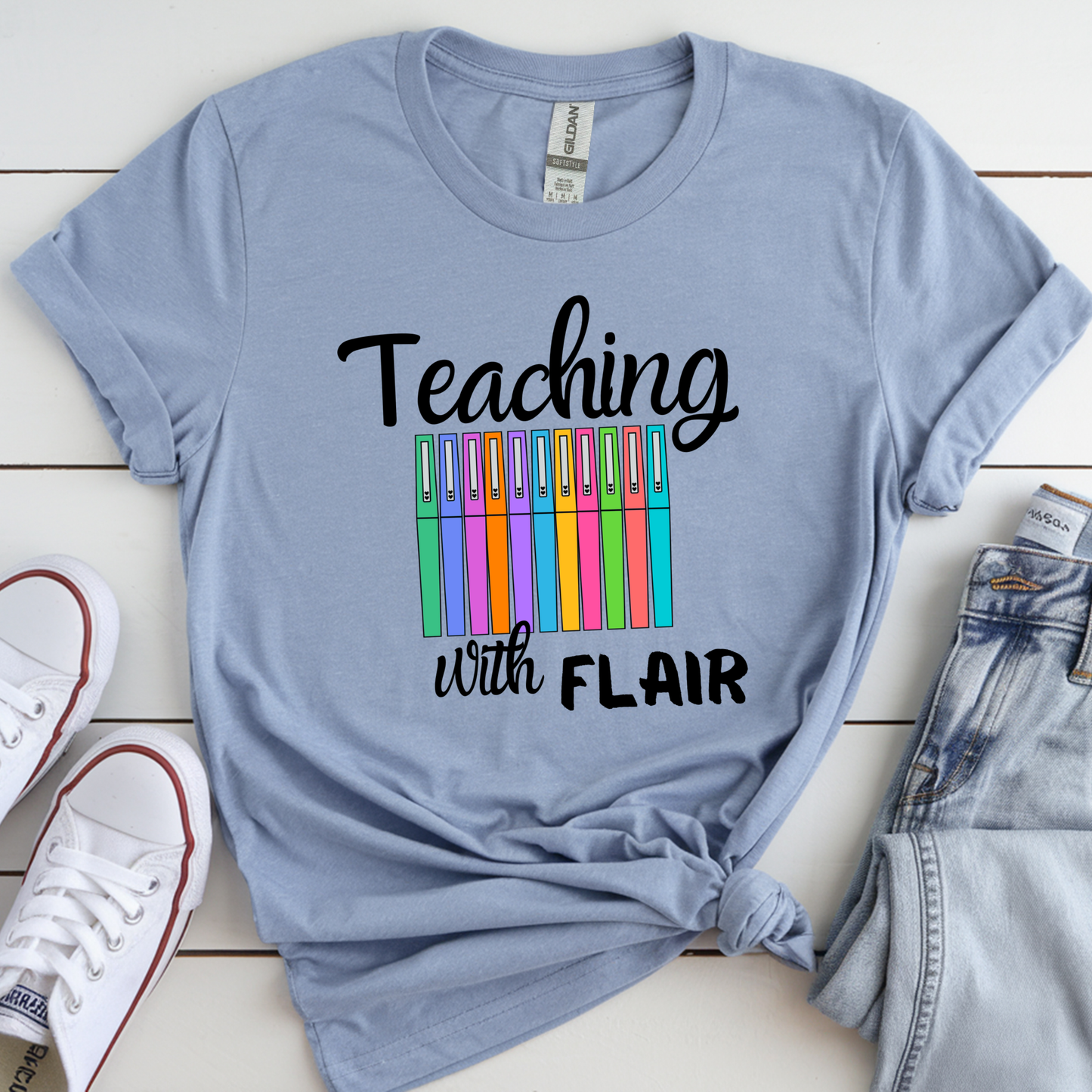 TEACHING WITH FLAIR TEE