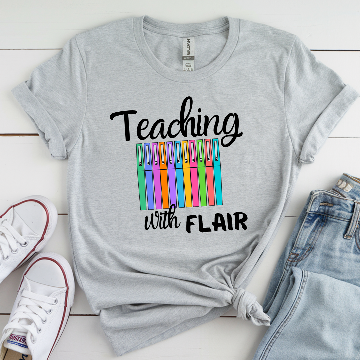 TEACHING WITH FLAIR TEE